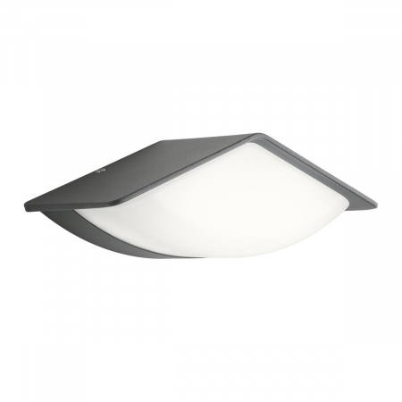 ILUMINAT EXTERIOR - R90001 Aplica REDO CHALET LED 9W 576lm 3000K IP54 Aluminiu turnat dark grey CRI 80