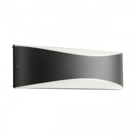 BLACK FRIDAY 2024 - R90126 Aplica REDO AXEL LED 7W 434lm 3000K IP65 Aluminiu Turnat Dark Gray CRI 80