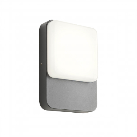 BLACK FRIDAY 2024 - R90130 Aplica REDO COLIN LED 9W 696lm 4000K IP54 Aluminiu turnat dark grey CRI 80