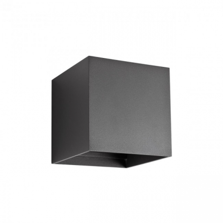 BLACK FRIDAY 2024 - R90176 Aplica REDO VARY LED 2X6W 690lm 4000K IP54 Aluminiu Turnat Dark Gray Optics 0/90° CRI 82