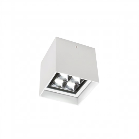 BLACK FRIDAY 2024 - R90228 Plafoniera REDO HUB LED 9W 605lm 3000K IP54 Aluminiu Turnat Matt White Optics 38° CRI 80