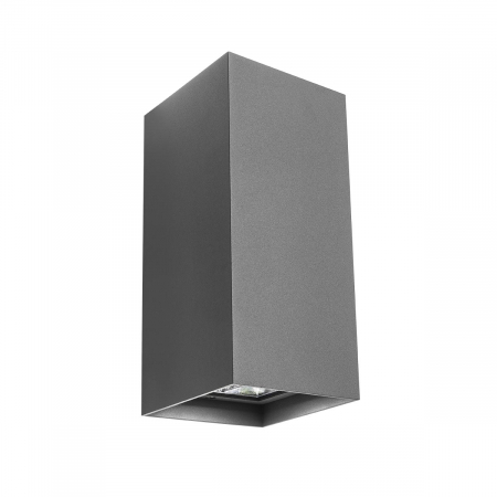 BLACK FRIDAY 2024 - R90232 Aplica REDO HUB LED 18W 1208lm 3000K IP54 Aluminiu Turnat Dark Gray Optics 15° CRI 80