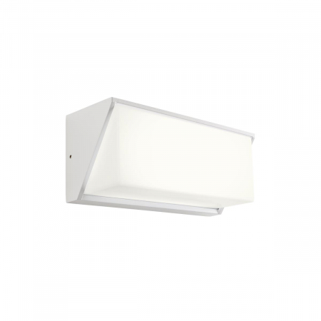 ILUMINAT EXTERIOR - R90237 Aplica REDO SPECTRA LED 16W 870lm 3000K IP54 Aluminiu turnat MATT WHITE CRI 80