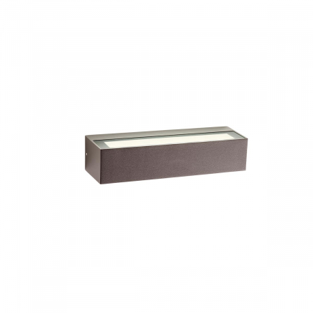 BLACK FRIDAY 2024 - R90258 Aplica REDO AROOS LED 12W 862lm 3000K IP65 Aluminiu Turnat Corten Optics 2x100° CRI 80