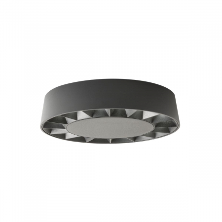BLACK FRIDAY 2024 - R90266 Plafoniera REDO OKU LED 12W 958lm 3000K IP65 Aluminiu turnat DARK GREY CRI 80