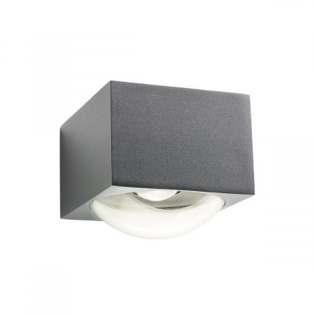 ILUMINAT EXTERIOR - R90274 Aplica REDO ARI LED 6W 470lm 3000K IP65 Aluminiu Turnat Dark Gray CRI 80