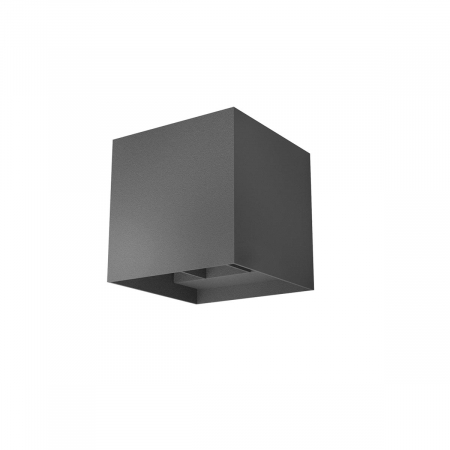 BLACK FRIDAY 2024 - R90297 Aplica REDO VARY LED 2X10W 1100lm 4000K IP54 Aluminiu Turnat Dark Gray Optics 0/90° CRI 82