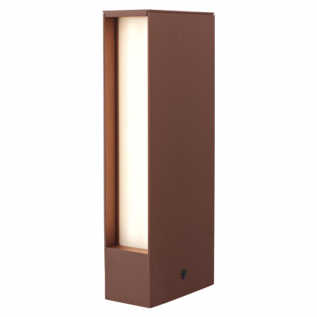 ILUMINAT EXTERIOR - R9470 Stalpisor REDO TWIN LED 6W 330lm 3000K IP65 Aluminiu turnat Rust CRI 82