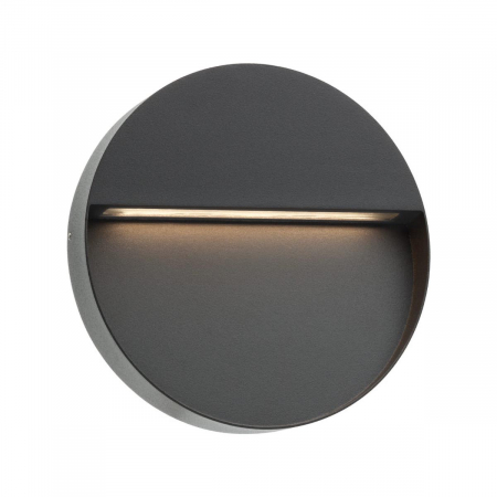 R9624 Aplica  EVEN LED 9W 420lm 3000K IP54 Aluminiu turnat DARK GREY CRI 80