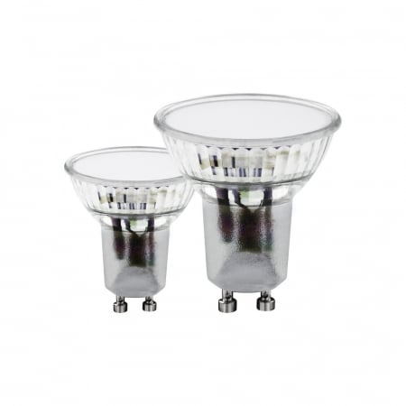ILUMINAT - Set 2 becuri EGLO LM_LED_GU10 110141, GU10 2X2,8W 250lm 3000K Ø50, Satinat