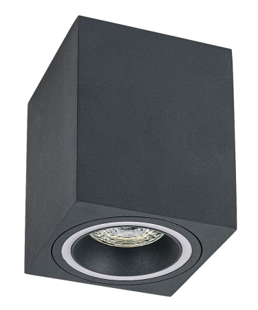Spot aplicat fix Rabalux Kobald GU10 GU10 1X MAX 25W   aluminiu gray stil modern 230V, 50Hz IP20 71164 [2]
