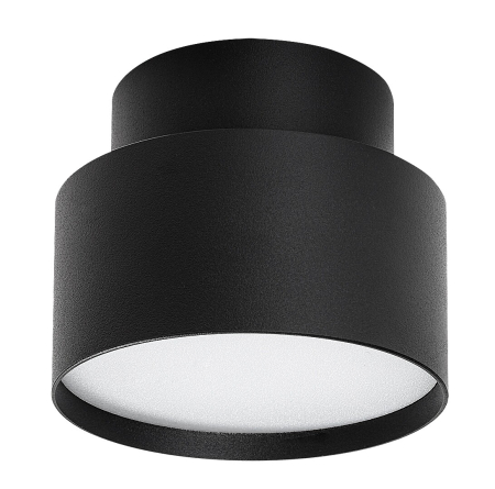 Spot aplicat fix Rabalux Ovidia LED 16W 920lm 3000K metal black stil tehnic, IP20 71319 [1]