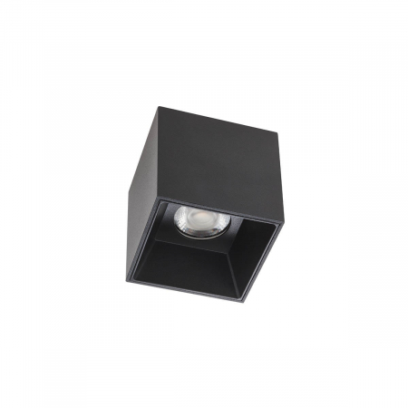 Spot Aplicat Fix XCORE Arelux CRQ01UWW MBK 6W 467 lm 2700K Negru Mat IP20