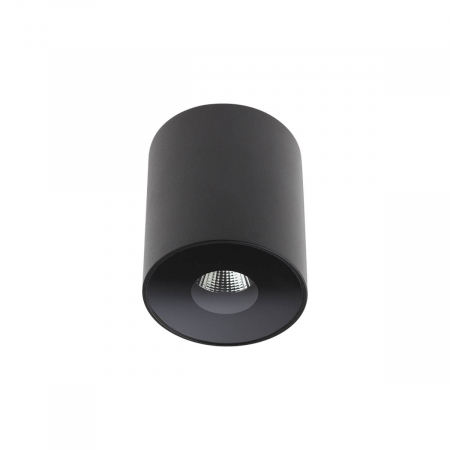 SURSE ILUMINAT - Spot Aplicat Fix Xglow Surface Arelux GLS01NW MBK/BK 1x13W 718 Im 4000K Negru Mat/Negru IP54