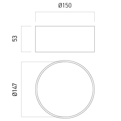 Spot Aplicat Fix Xroll Arelux RX03WW MBK 220-240VAC 1458 Im 3000K SMD 2835 SAN’AN IP40 [1]