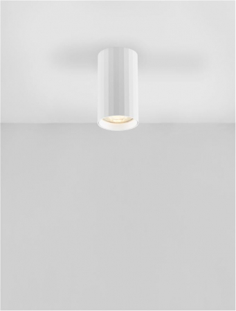 Spot Aplicat Nova Luce ASMARA 9011332 GU10 1x10W    Sandy White Aluminium   IP20 [3]