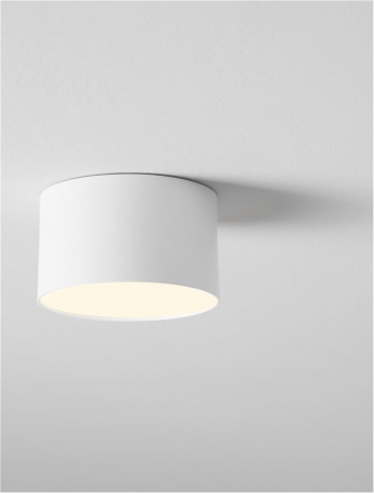 Moderne - Spot Aplicat Nova Luce LULDO 9030725 LED 10W 3000K 642lm Sandy White Aluminium   IP20