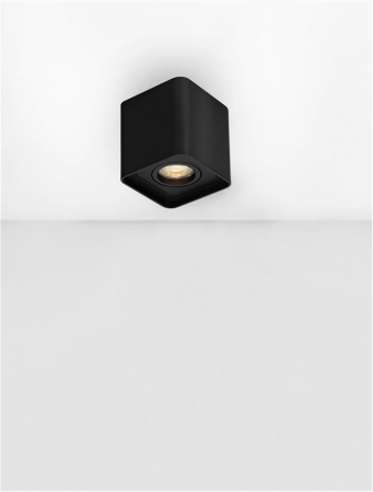 Spot Aplicat Nova Luce MONIQUE 9011352 GU10 1x10W    Sandy Black Aluminium  IP20 [3]