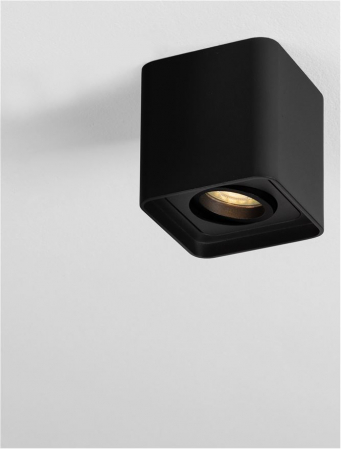 Spot Aplicat Nova Luce MONIQUE 9011352 GU10 1x10W    Sandy Black Aluminium  IP20 [5]