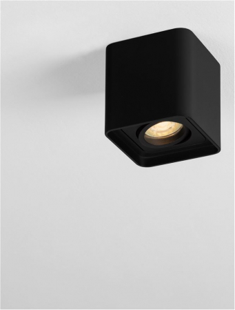 Spot Aplicat Nova Luce MONIQUE 9011352 GU10 1x10W    Sandy Black Aluminium  IP20 [4]