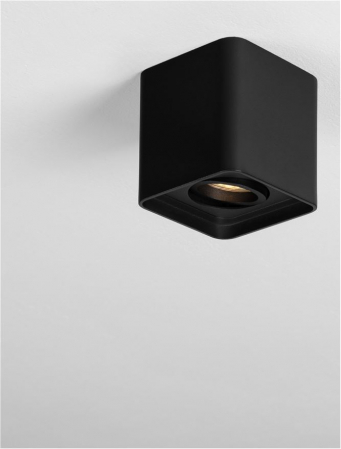 Moderne - Spot Aplicat Nova Luce MONIQUE 9011352 GU10 1x10W    Sandy Black Aluminium  IP20