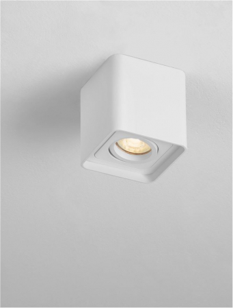 Spot Aplicat Nova Luce MONIQUE 9011353 GU10 1x10W    Sandy White Aluminium   IP20 [6]