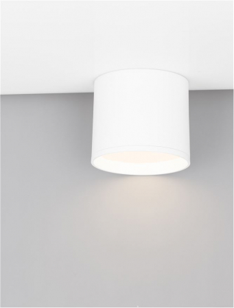 Spot Aplicat Nova Luce ZIAZA 9030729 LED 10W 3000K 550lm Sandy White Aluminium   IP20 [4]