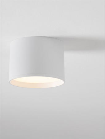 Spot Aplicat Nova Luce ZIAZA 9030731 LED 17W 3000K 896lm Sandy White Aluminium   IP20 [4]