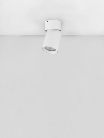 Spot Aplicat Reglabil Nova Luce AMECY 9011347 GU10 1x10W    Sandy White Aluminium   IP20 [2]