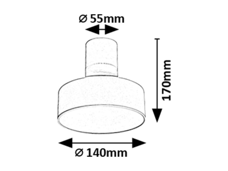 Spot aplicat reglabil Rabalux Ovidia LED 16W 800lm 3000 metal white stil tehnic 230V, 50Hz IP20 71327 [4]