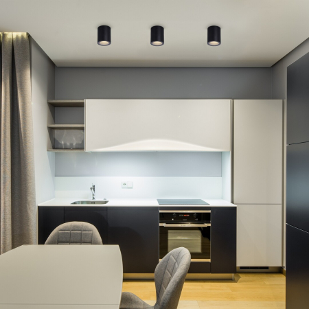 Spot exterior aplicat Rabalux Koven GU10    metal black stil tehnic 230V, 50Hz IP44 71342 [5]