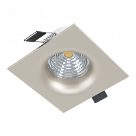 Spoturi LED - Spot incastrat dimmabil EGLO SALICETO 98474, LED 6W 450lm 4000K, Nichel mat