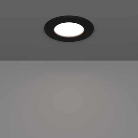 Spot incastrat EGLO Fueva 6 901412 LED 3,7W 2700K, 4000K, 6500K 450lm 220-240V,50/60Hz H 40mm x Ø88mm plastic negru plastic alb IP44 [4]