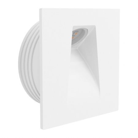 SURSE ILUMINAT - Spot incastrat EGLO MECINOS 99643, LED 2W, 200lm, 3000K, Otel, Alb