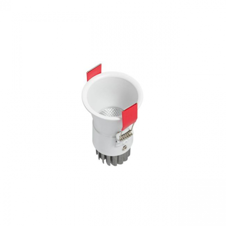 ILUMINAT - Spot incastrat fix Arelux XKAPPA KA01WW SWH 5W COB CREE 3000K 378 lm 220-240V AC CRI90 Alb sablat IP40