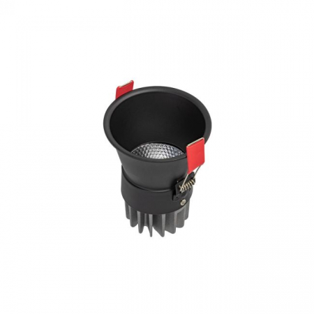 SURSE ILUMINAT - Spot incastrat fix Arelux XKAPPA KA02WW SBK 10W COB CREE 3000K 752 lm 220-240V AC CRI90 Negru sablat IP40