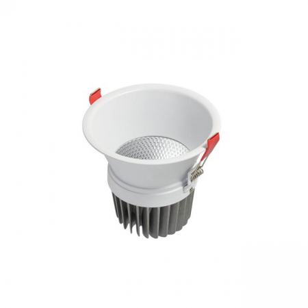 SURSE ILUMINAT - Spot incastrat fix Arelux XKAPPA KA04UWW SWH 25W COB CREE 2700K 1832 lm 220-240V AC CRI90 Alb sablat IP40