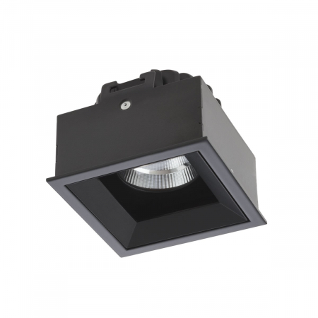 SURSE ILUMINAT - Spot Incastrat Fix Xdeep Arelux DP01NW MBK 10,5W 607 lm 4000K Negru Mat IP20