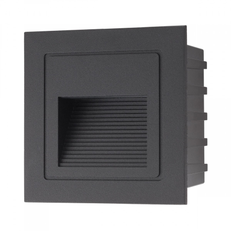 ILUMINAT EXTERIOR - Spot Incastrat Fix Xghost IP65 Arelux GS02WWIP65 BK 100-240V AC 89 lm 3000K SMD 5730 EPISTAR IP65