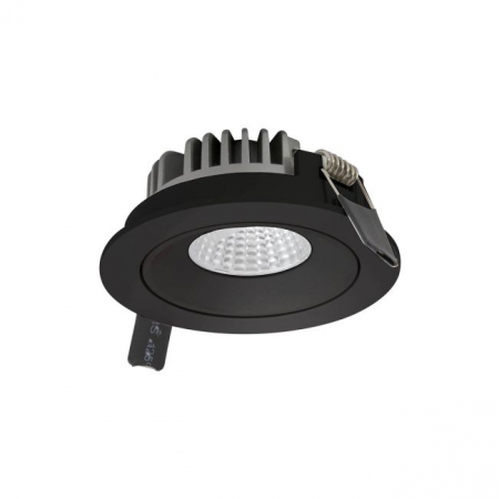 SURSE ILUMINAT - Spot incastrat orientabil ARELUX XWOK WK01NW SBK 12W 4000K 1322m Negru IP20