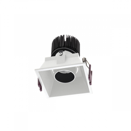 Spot incastrat reglabil Arelux AGR02NW MWH/BK 1x10W 812 lm 4000K Alb mat/negru IP20