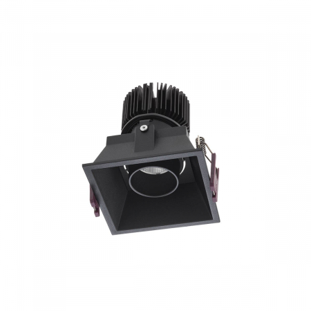 SURSE ILUMINAT - Spot incastrat reglabil Arelux AGR02UWW MBK/BK 1x10W 741 lm 2700K Negru mat/Negru IP20