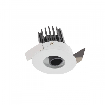Spot Incastrat Reglabil Xpixel Arelux PX02UWW MWH/BK 1x7W 531 Im 2700K Alb Mat/Negru Mat IP20