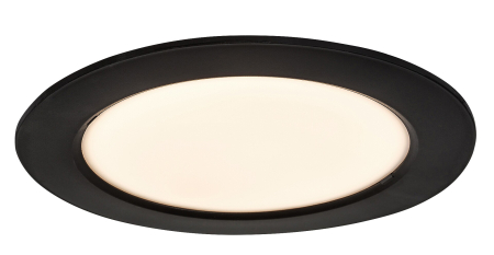 ILUMINAT - Spot incastrat slim fix Rabalux Shaun2 LED 12W 800lm 3000 plastic black stil minimal 230V, 50Hz IP20 71226