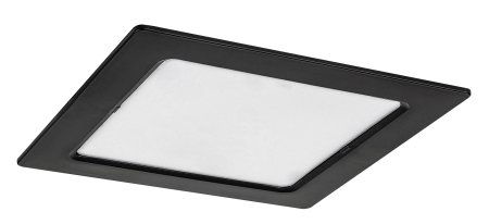 Spot incastrat slim fix Rabalux Shaun2 LED 12W 800lm 3000K plastic black stil minimal, IP20 71230 [1]