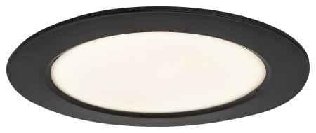 Spoturi LED - Spot incastrat slim fix Rabalux Shaun2 LED 12W 810lm 4000K plastic black stil minimal, IP20 71242