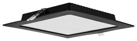 Spot incastrat slim fix Rabalux Shaun2 LED 18W 1200lm 3000K plastic black stil minimal, IP20 71231 [3]