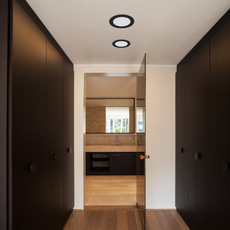 Spot incastrat slim fix Rabalux Shaun2 LED 18W 1350lm 4000 plastic black stil minimal 230V, 50Hz IP20 71243 [6]