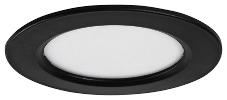 Spot incastrat slim fix Rabalux Shaun2 LED 3W 200lm 3000 plastic black stil minimal 230V, 50Hz IP20 71224 [1]
