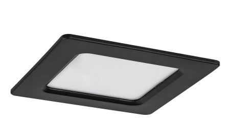 Spot incastrat slim fix Rabalux Shaun2 LED 3W 200lm 3000 plastic black stil minimal 230V, 50Hz IP20 71228 [1]
